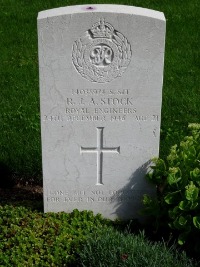 Klagenfurt War Cemetery - Stock, R J A